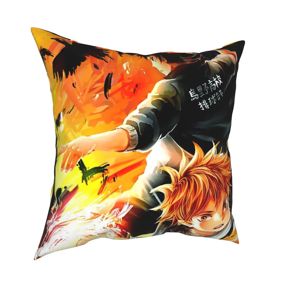 

Haikyuu Hinata & Kageyama подушки для дивана 45*45 см чехлы для подушек декоративные накидки для подушек напольные подушки для дивана дома