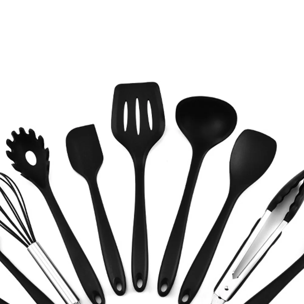 

10PCS Nonstick Utility Portable Practical Durable Kitchen Utensils Set for Restaurant