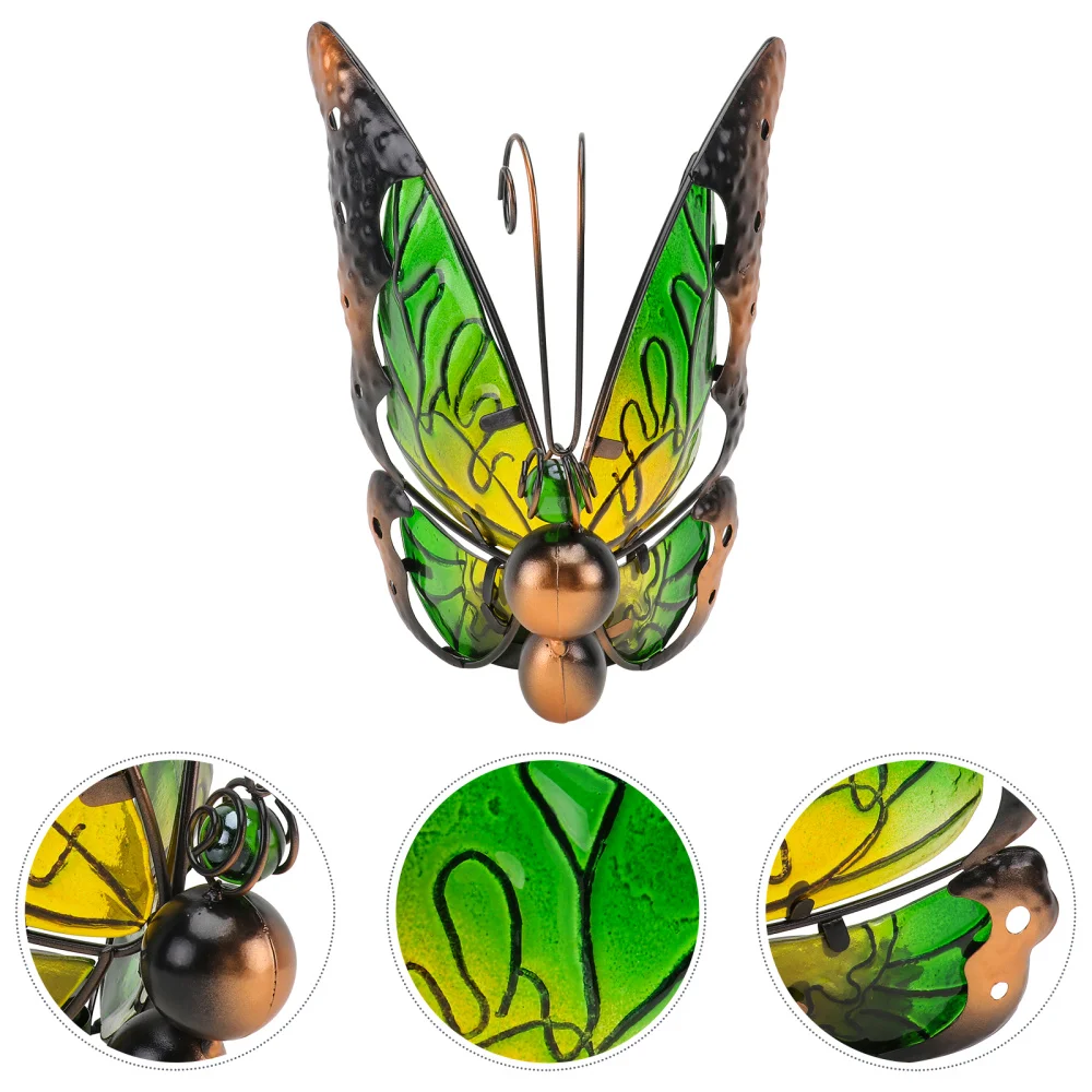 

1Pc Outdoor Lighting Butterflies Lamp Decorative Solar Lawn Light Ornament