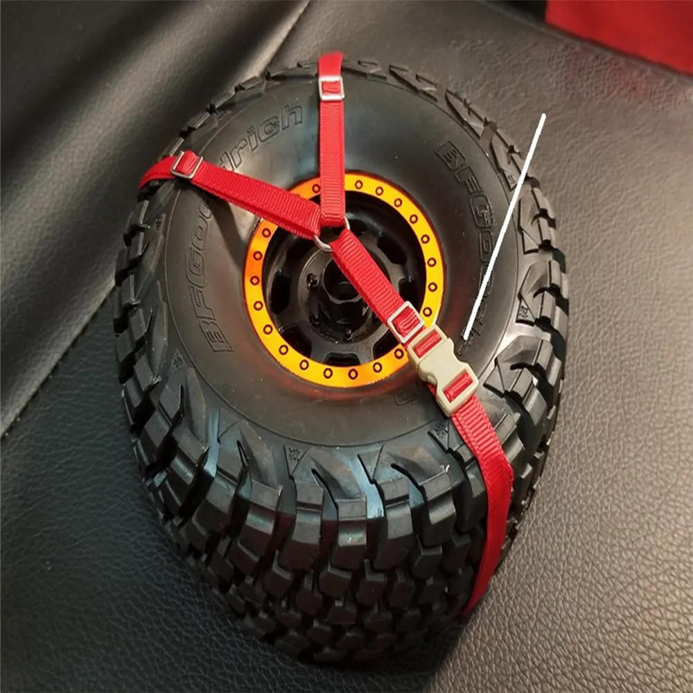 1 шт. RC автомобиль запасное колесо повязки анти-скольжение ремень веревка Пряжка