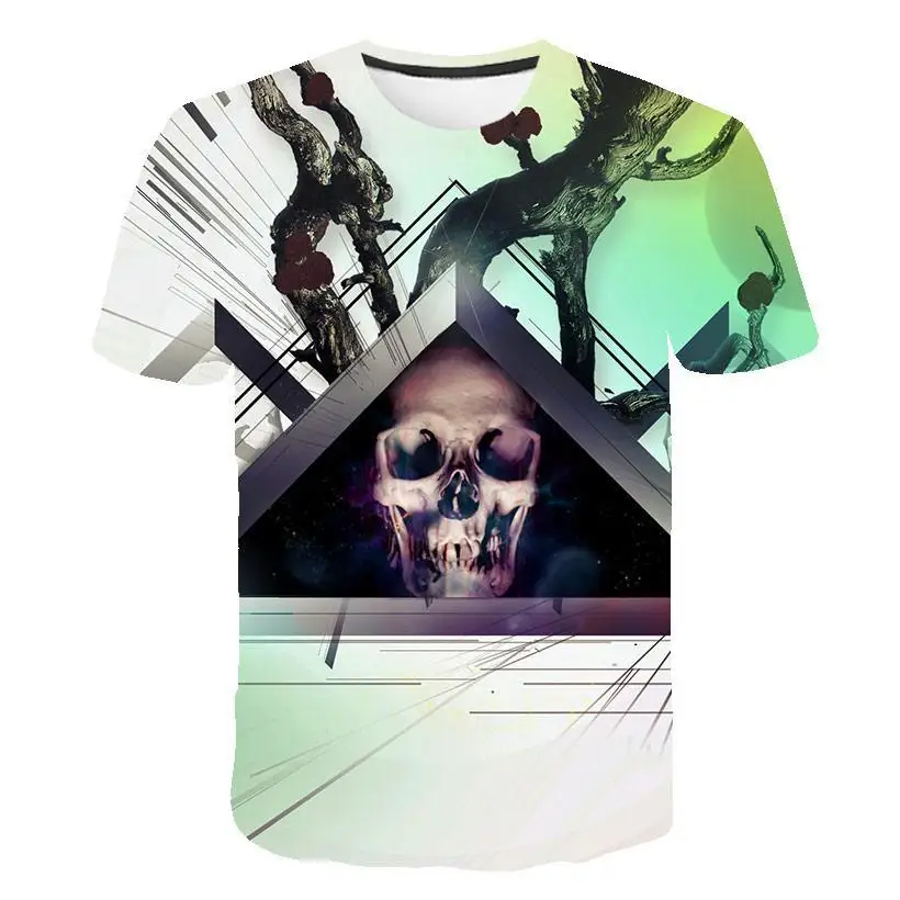 

2020 New Design T Shirt Men/Women Khabib Nurmagomedov T Shirt Skull 3d Printed T-Shirts Casual Running T-Shirt Tshirt Streetwear