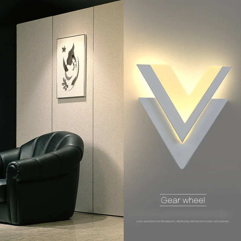 Светодиодный настенный светильник современный Vanity Wandlamp для гостиной ванной