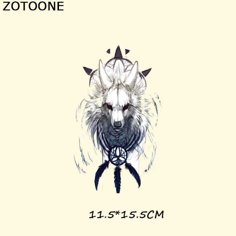ZOTOONE Утюг на теплопередачи патчи для одежды Череп нашивки в виде животных DIY полосы аппликация на футболку на заказ стикер E - Цвет: 284