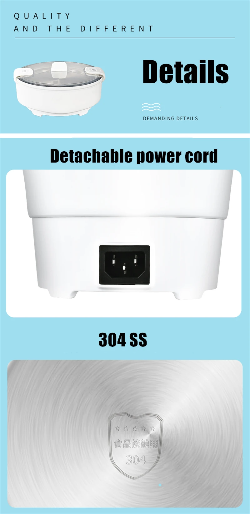 220V 1L Многофункциональный Портативный Электрический Плита лотка нагрева машины для тушеного мяса с Лапша яйца суп пароход Пособия по кулинарии горшок складной