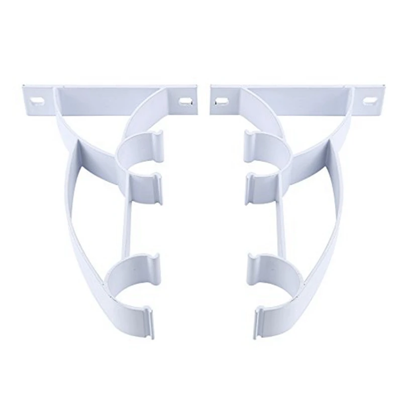 Двойной держатель штанги занавес Полюс кронштейн сверхмощный металлический