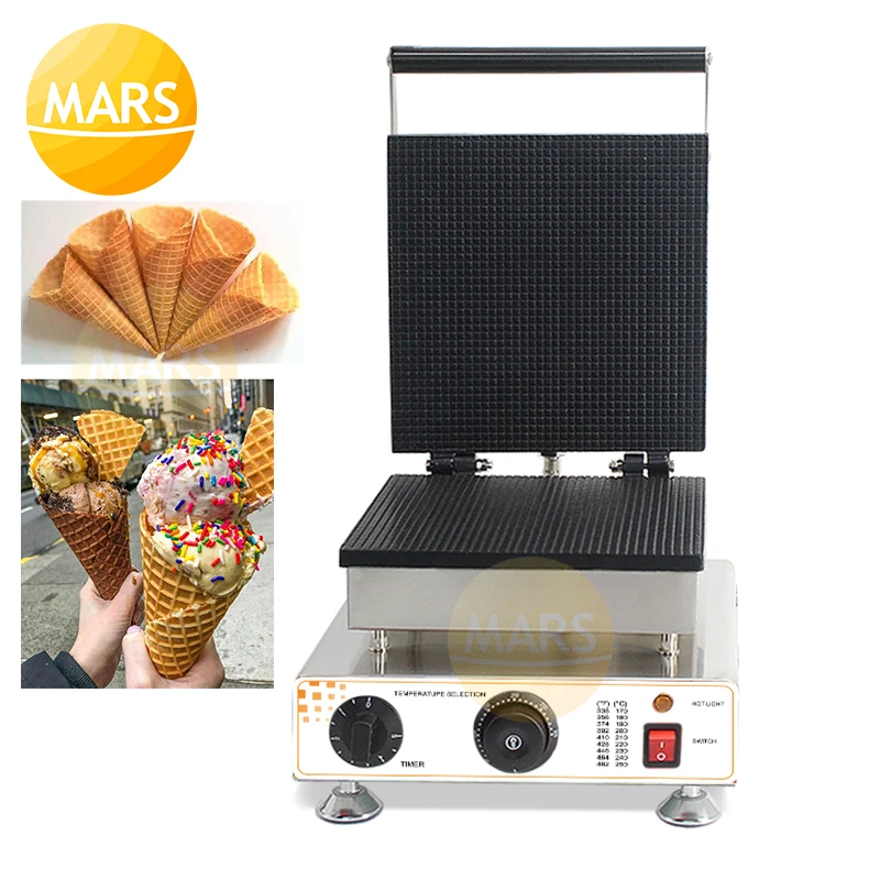 

Electric Holland Stroopwafel Maker Machine Waffle Cone Maker Syrup Iron Plates Non Stick Waffle Iron Plate Cake Oven