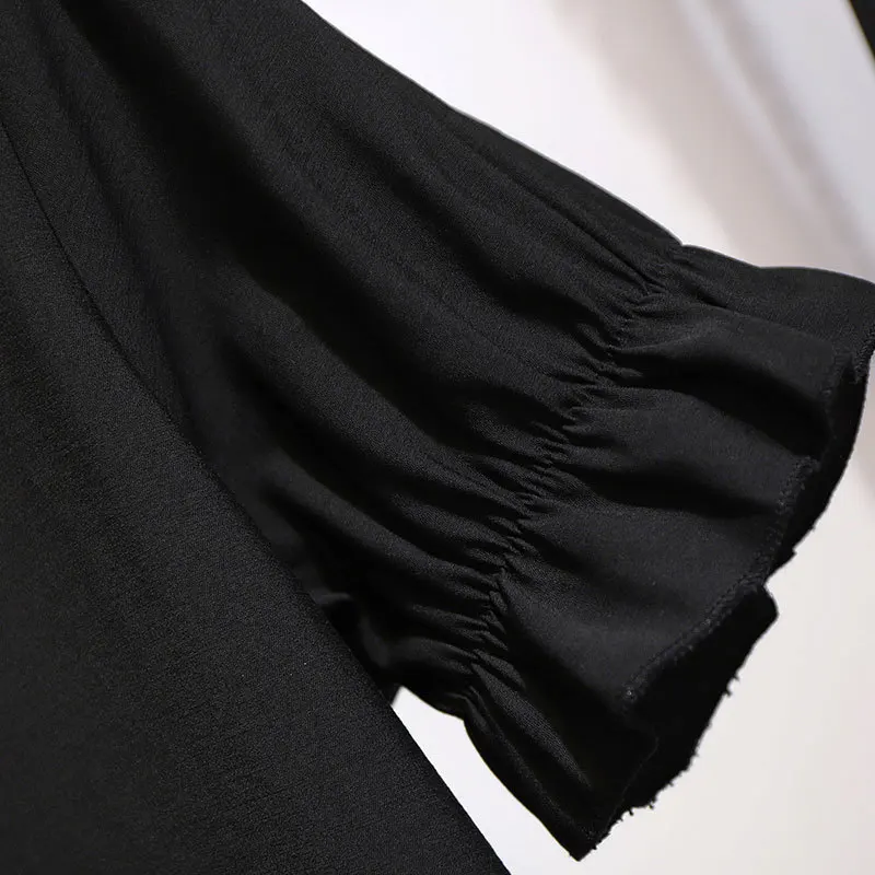 Женская блузка с коротким рукавом размера плюс 6XL 5XL 4XL 3XL|Блузки| |
