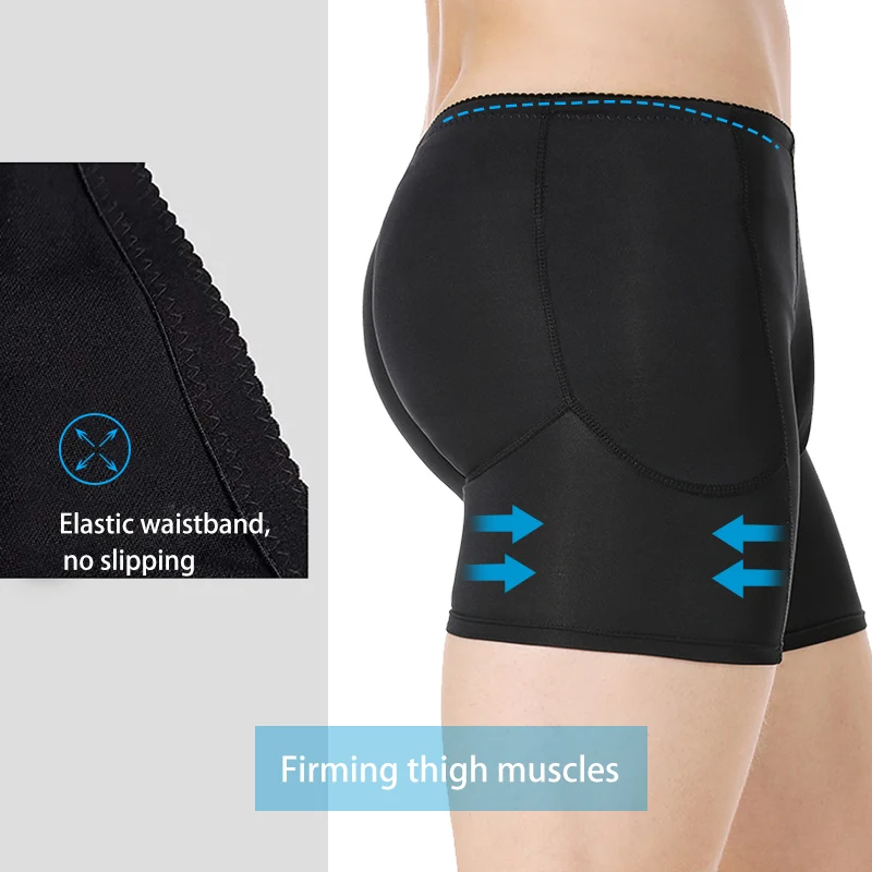 Бедра и увеличивающая подкладка для ягодиц мужчин прикладочный подъемник