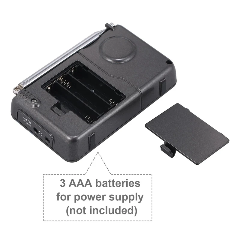 

Portable Radio Am/Fm/Sw Pocket Radio with Lcd Sn Multi-Band Digital Stereo Dsp Radio Receiver