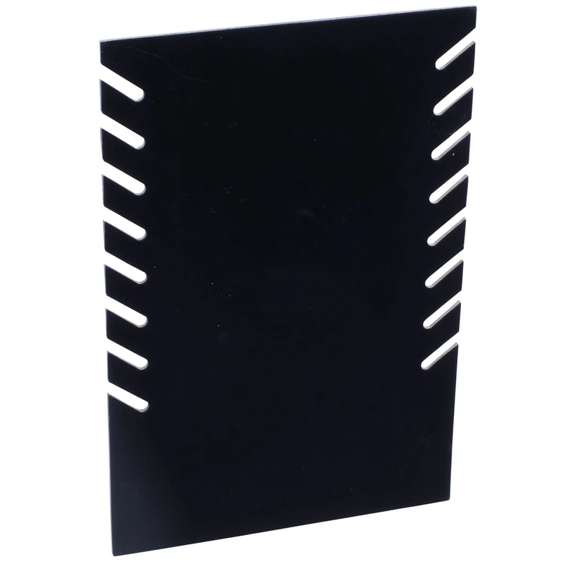 

Black Velvet Necklace Pendant Jewellery Display Stand & Black 17 Hook Necklace Jewelry Tray (17 Hook Necklace Display)