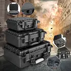 9 размеров ящик для инструментов из АБС-пластика, Жесткий Чехол для переноски, защитное оборудование, чехол для инструмента, портативный ящик для инструментов, ударопрочный пенопластовый чехол для инструментов