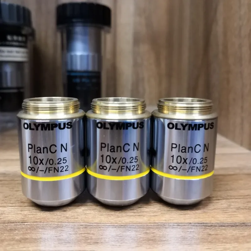 Объектив микроскопа OLYMPUS PlanC N 10X0.25 (гарантия качества и цена договорная)|Детали