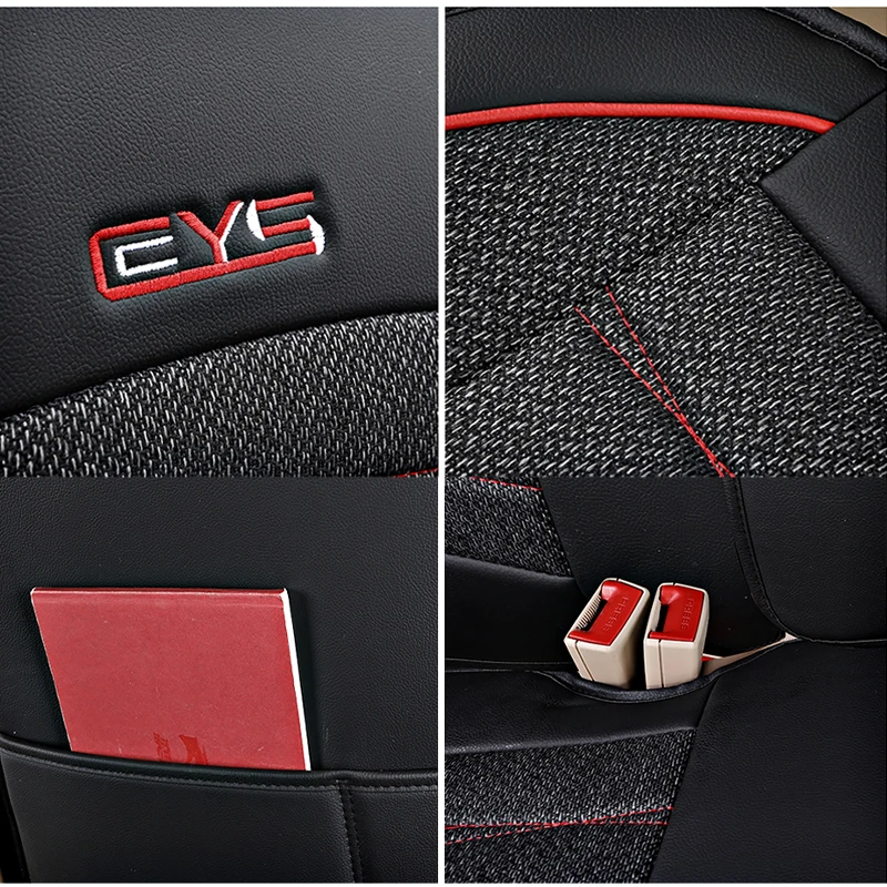 QIEKERETI 1 шт. Чехол для автомобильного сиденья Chery a3 a5 amulet cowin e5 qq6 tiggo 3 5 7 fl t11 из 2018 2017