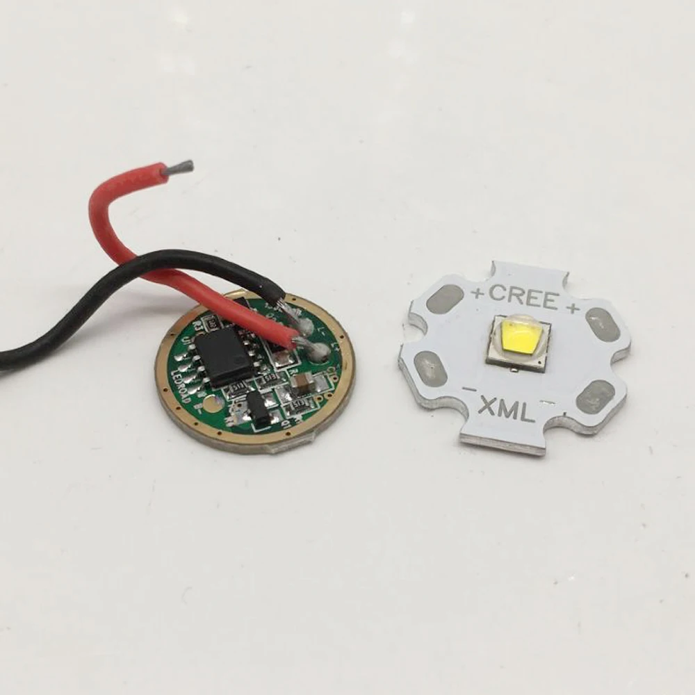 Светодиодный излучатель высокой мощности Cree XML2 XM-L2 T6 10 Вт холодный белый диод 16/20