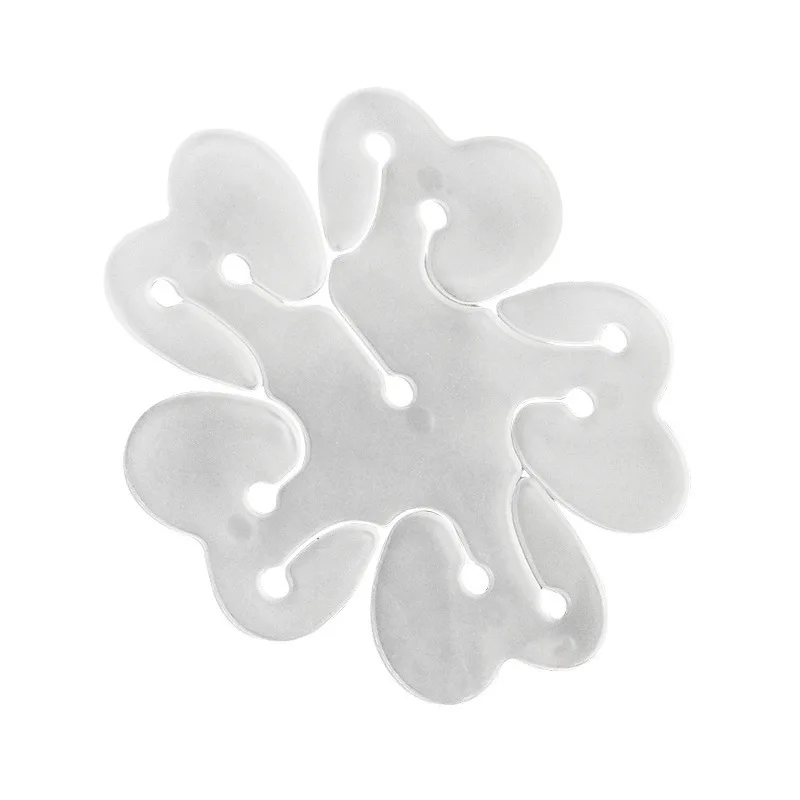 

New double plum blossom clip shape clip wedding room wedding decoration balloon decoration 11 in 1 plum clip balloon accessories