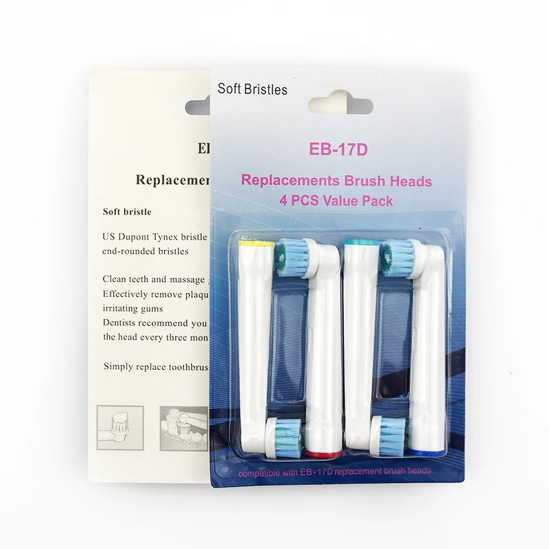 

8 pcs/2set Electric Replacement Toothbrush Heads For Oral B Electric Tooth Brush Hygiene Care Clean