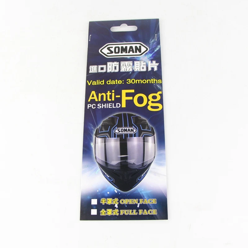 Оптовая продажа 10 шт./лот шлемы пленка для объектива анти туман мотоциклетные