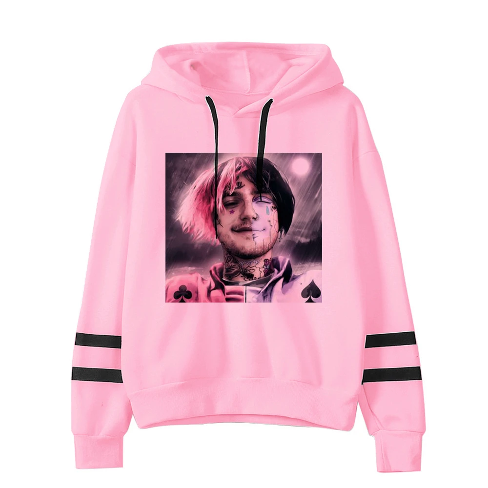 Хип-хоп, Lil, толстовки с капюшоном, Hell Boy Lil. Peep, для мужчин и женщин, пуловер с капюшоном, для мужчин и женщин, Sudaderas Cry, детские толстовки с капюшоном, толстовки - Цвет: 5613