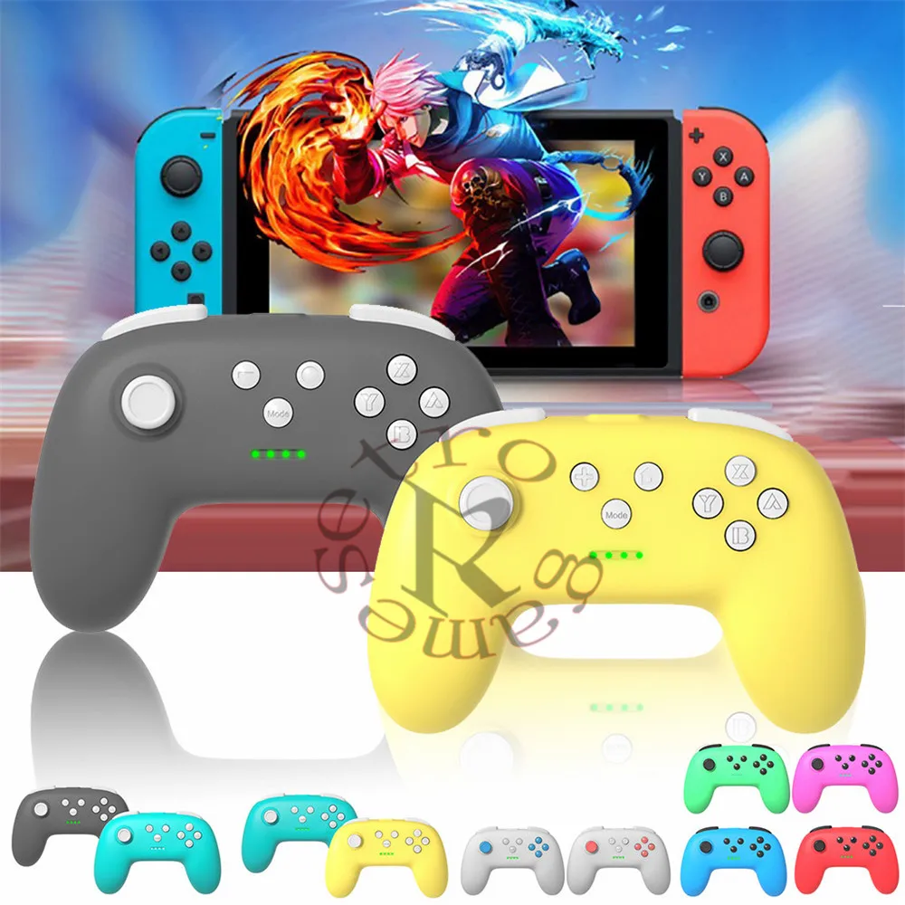 Мини контроллер беспроводного переключателя с ручкой 2 X игровая ручка тип c для n