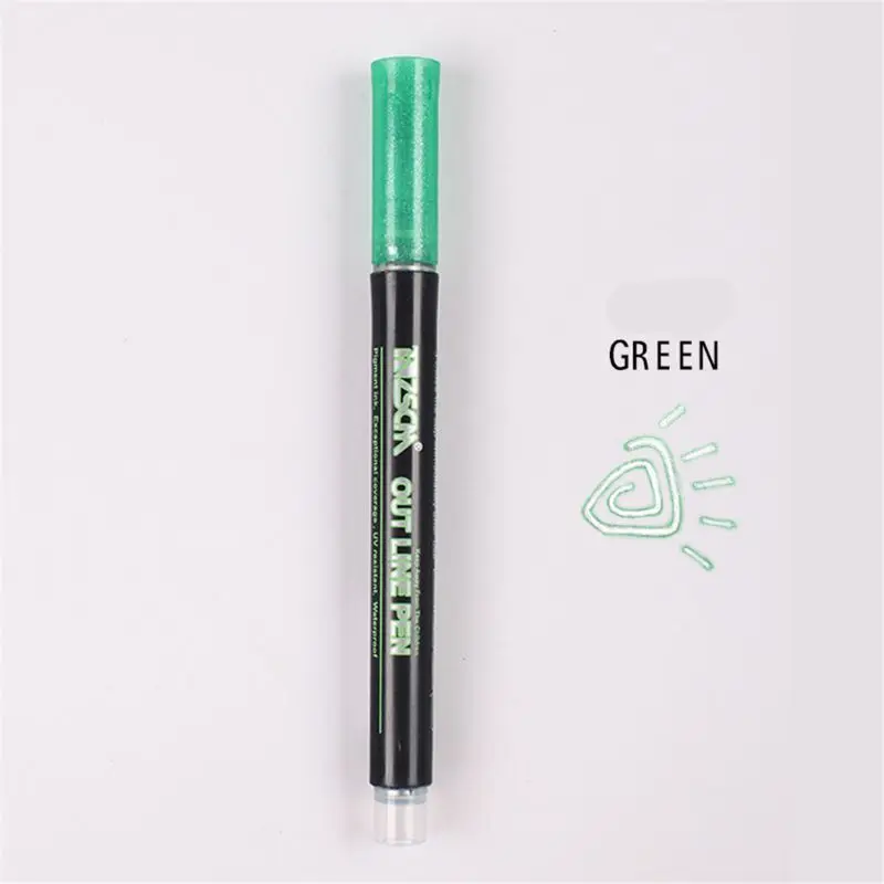 

Double Lines Art Markers Pen Out Line Pen Scrapbooking Pens Fine Liner Marker