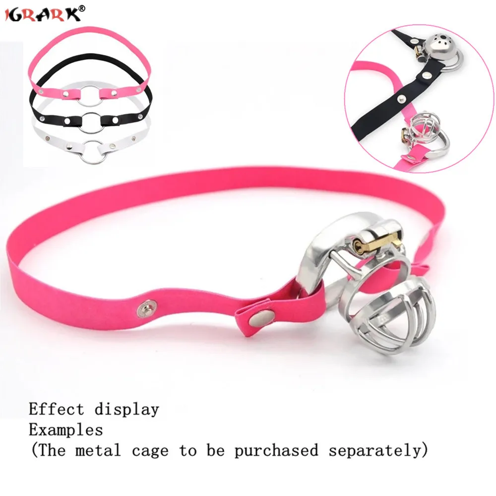 Elastic Band Male Chastity Device Adjustable Belt Rope Scrotum Ring Underwear Women Lesbians Tools Sex Toys for Men Gay Adults | Красота и