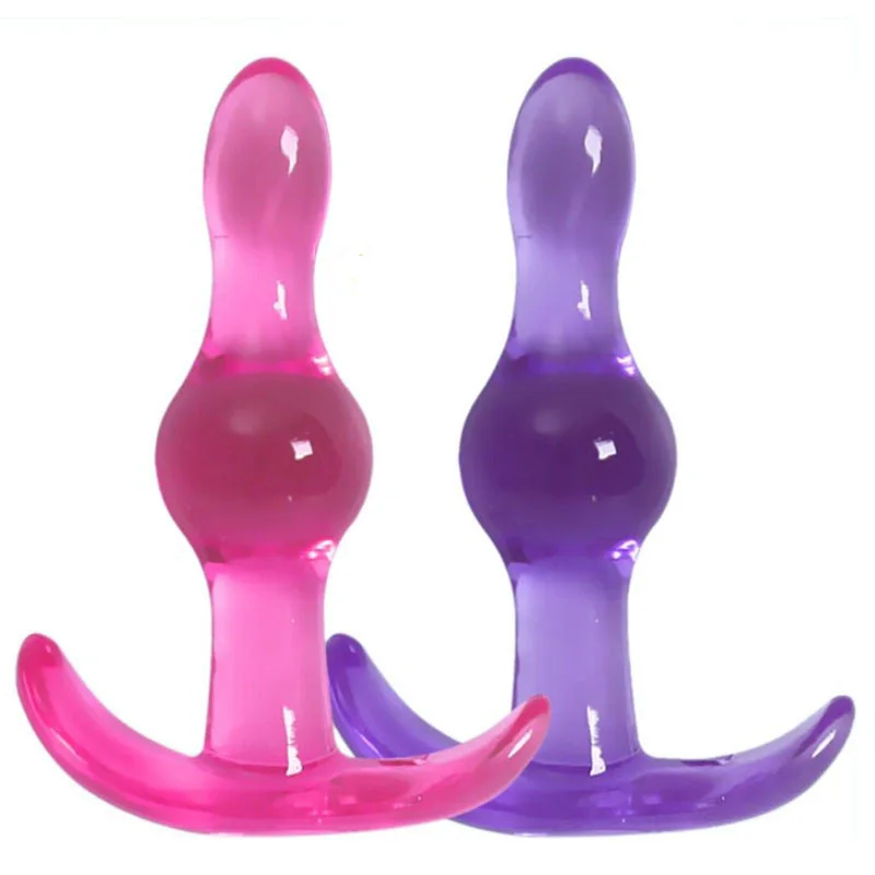 Силиконовые мини мягкие желеобразные пальчиковые анальные игрушки Анальная