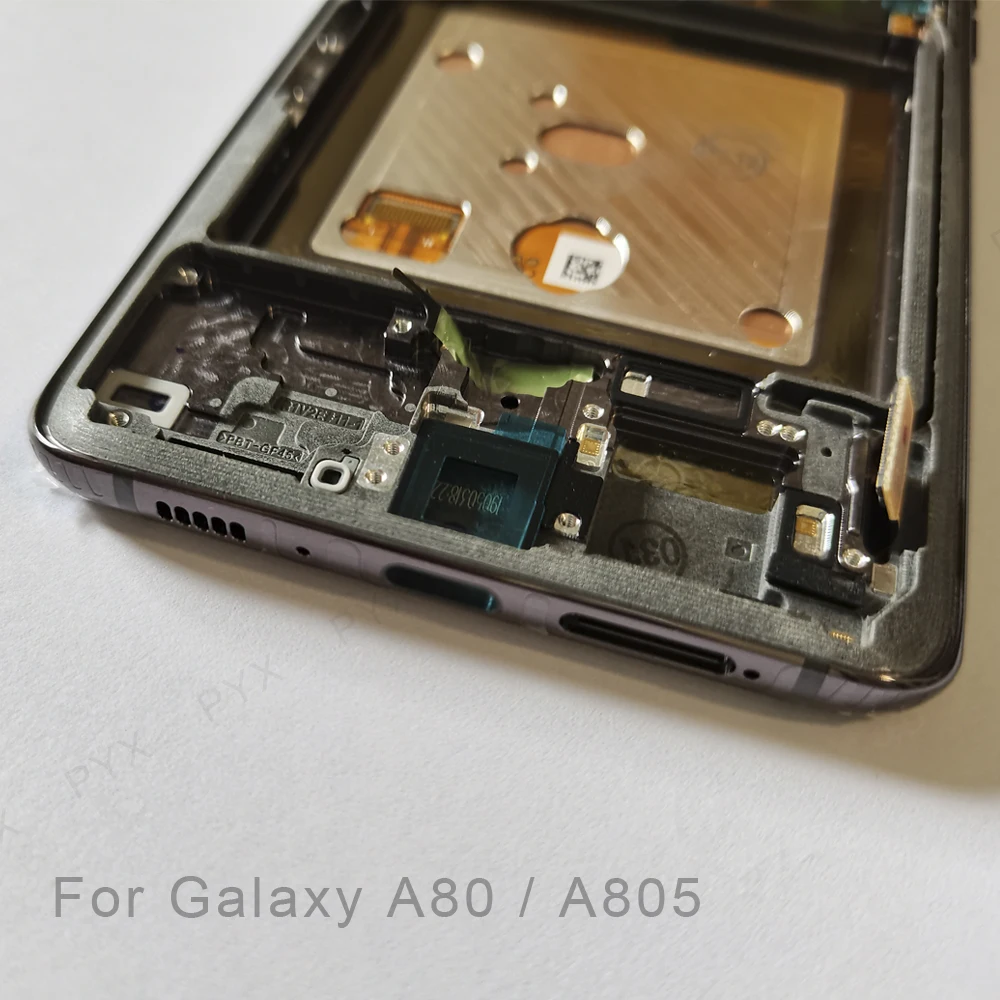 Оригинальный ЖК-дисплей SUPER AMOLED 6 7 ''для Samsung Galaxy A80 A805 с сенсорным экраном и