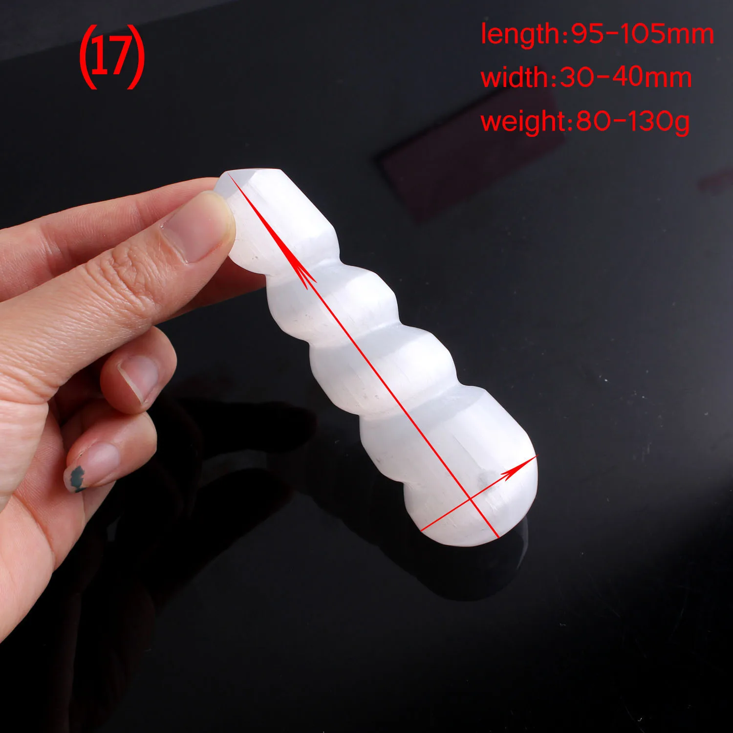 1 шт. натуральный гипс селенит камень различной формы кристаллическая палочка