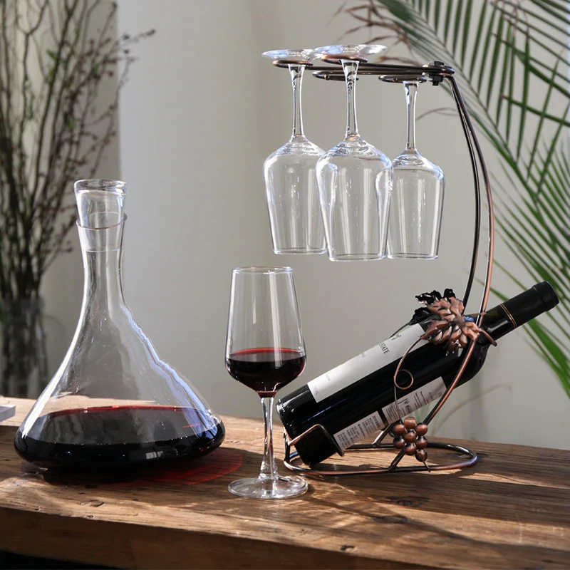 Графин для вина из хрустального стекла ручной выдувной 100% аэратор аксессуар с