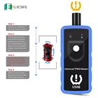 Автомобильный датчик давления в шинах, сброс TPMS, переучить инструмент U508, универсальный для вращения шин, режим обучения 2020, Автомобильный сканер EL50448