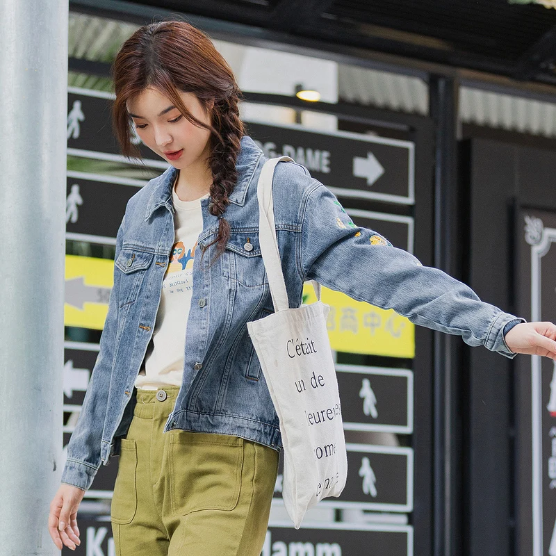 INMAN весна 2020 художественный литературный хлопок вышивка цветок много карманов