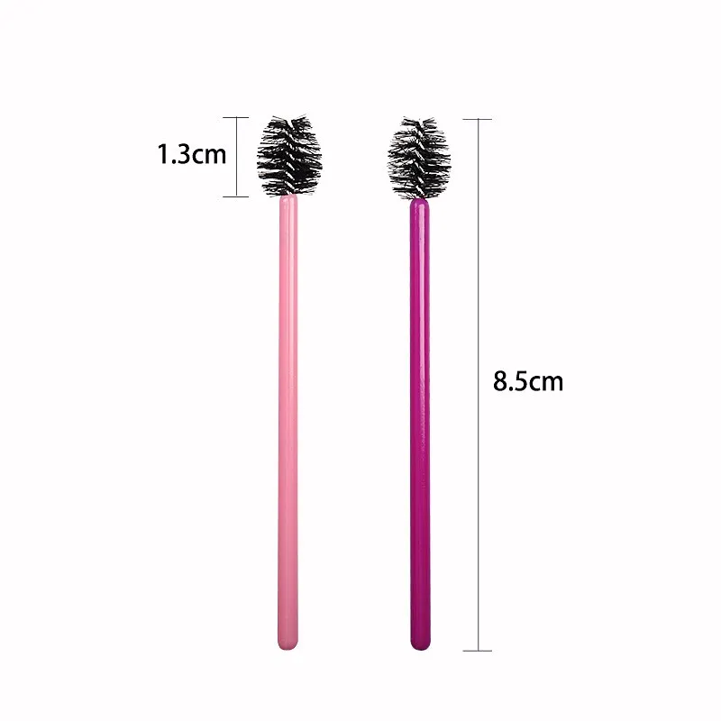 

50pcs/pack Disposable Grafting Eyelash Brush Mascara Wands Eye Lashes Extension Individual Applicator Women Makeup Beauty Tools
