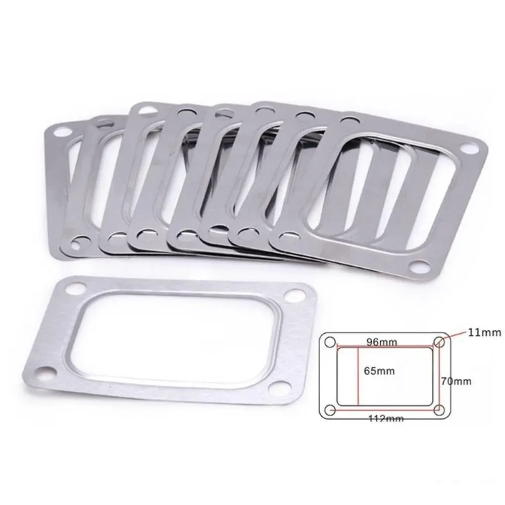10PCS/LOT Proformance Turbo T6 4 Bolt Gaskets Turbocharger Inlet Gasket EP-CGQ65D |