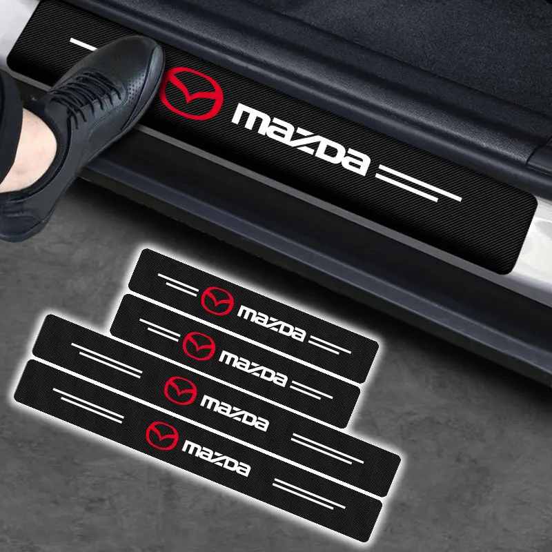 BSTGS карбоновая Автомобильная Эмблема для двери флэш-Mazda флэш-Флэшка | Автомобили и