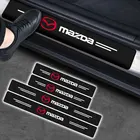 BSTGS карбоновая Автомобильная Эмблема для двери флэш-Mazda флэш-Флэшка