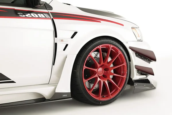 EPR Специальный заказ для EVO 10 VRS Wide Ver. Широкое переднее и заднее крыло FRP из