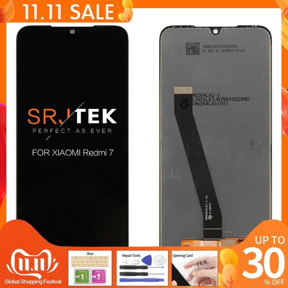 NEW 6.22&quot For Xiaomi Redmi 8 Display Hongmi Touch Screen Digitizer Assembly 100% Tested 8A LCD Frame | Компьютеры и офис