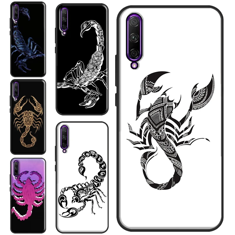 Чехол Скорпион для Huawei Y5 Y7 Y6 2018 Y3 2017 Y9 2019 Nova 5T 2 3 i Y7A Y6P Y5P 2020 Y9S чехол|Бамперы| |