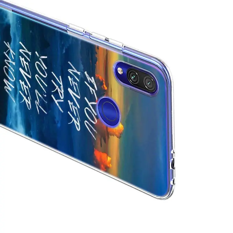 

Keep Moving Forward For Xiaomi Redmi 10X 9I 9C 9A 9 GO K30 Ultra K20 8A 8 7A 7 S2 6 Pro 5G Bright Soft Phone Case