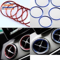 for mercedes benz abglacla class aluminium alloy air outlet stickerinstrument panel air outlet decoration ring