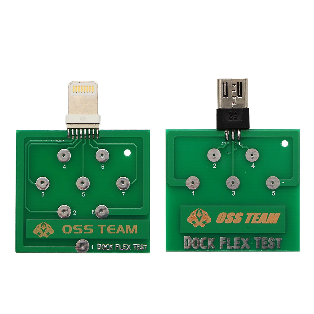 Micro USB док-станция гибкий тестовая плата для iPhone 6 7 8 Android U2 Зарядное устройство