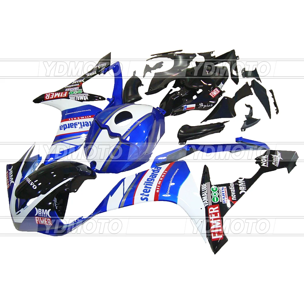 

Fairing Kits 100% Fitment ABS Injection Fit For Yamaha YZF R1 07 08 YZF-R1 2007 2008 YZFR1 Black&Blue&White Spies