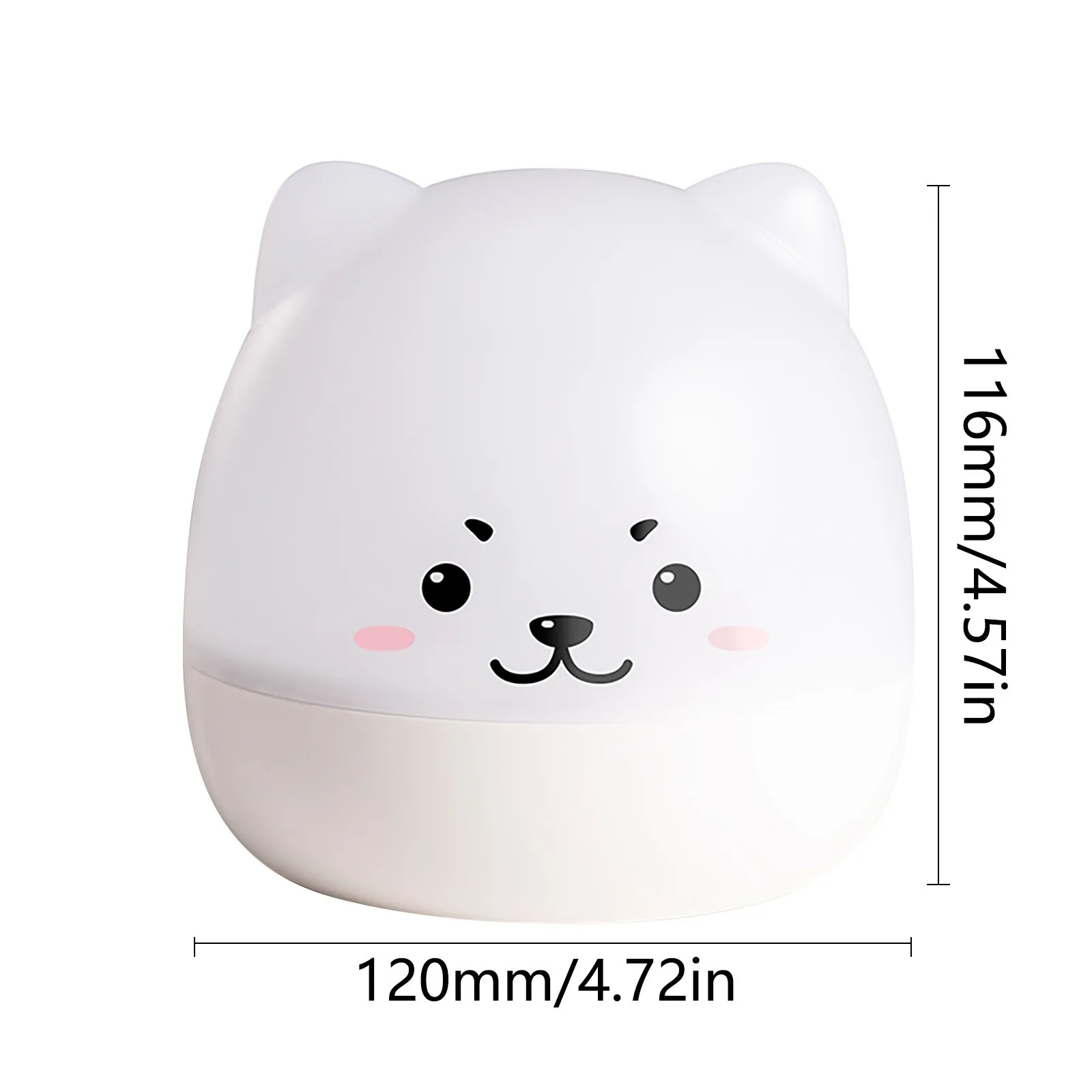 

40# Night Light Music Box Cute Pet Projection Lamp Rotating Colorful Romantic Led Lamp Chargeable Christmas Gifts Night Light