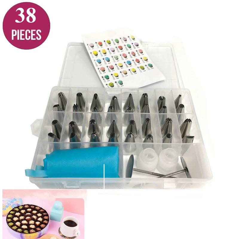 Инструменты для украшения торта из нержавеющей стали русской глазури насадки