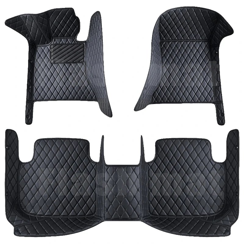 

High-quality leather car floor mats for all 5-seat models for toyota bmw Mercedes audi kia for Car accessories