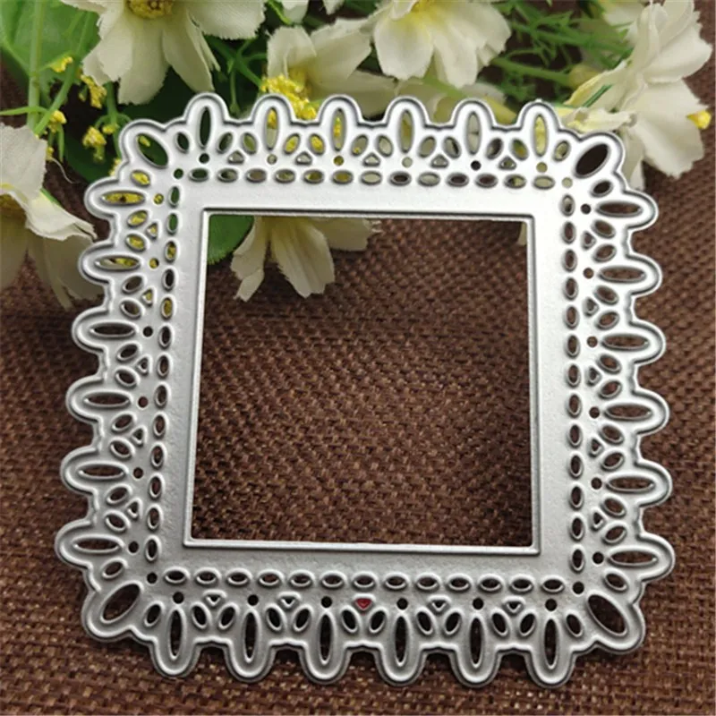 Кружевной фон металлические штампы трафареты для сделай сам Скрапбукинг