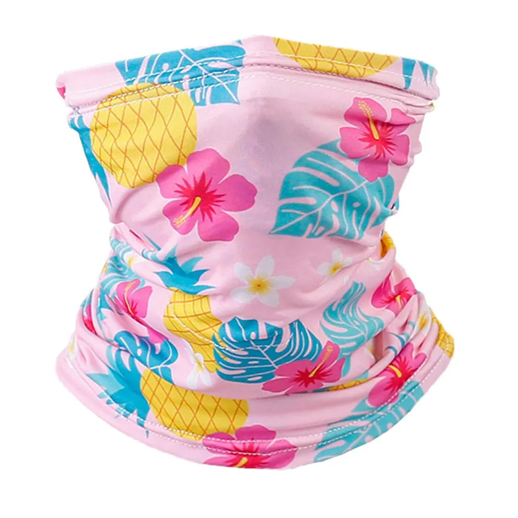 Детские банданы головной шарф гетры на половину лица многофункциональная