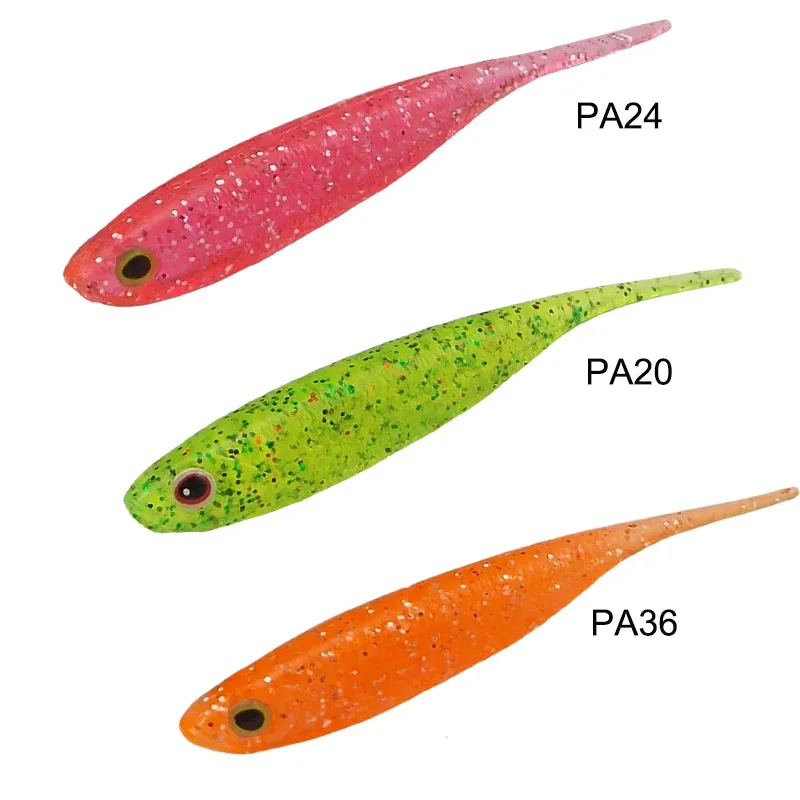 KESFISHING приманки для рыбной ловли с 3D глазами мягкая пластиковая приманка