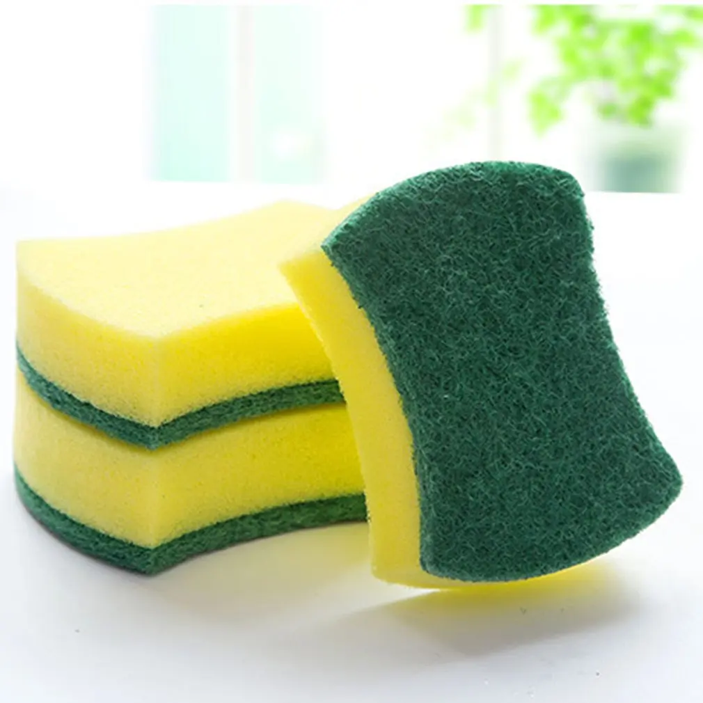 

High Efficient Anti-grease Dish Washing Towel Household Kitchen Scouring Pad Cleaning Wiping Rags Double sided Cleaning Tools