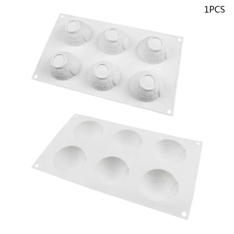 

3D Christmas Snow House Silicone Mold Fondant Cake Decorating Dessert Pastry DIY NEW